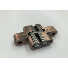 Load image into Gallery viewer, 180 Degree Antique Copper Hidden Door Hinges For Cabinets & Wardrobes