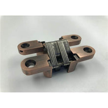 Load image into Gallery viewer, Antique Copper Hidden Door Hinges For Cabinets & Wardrobes