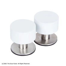 Load image into Gallery viewer, White Adhesive Door Stop By The Dove Factor (2 Pcs)