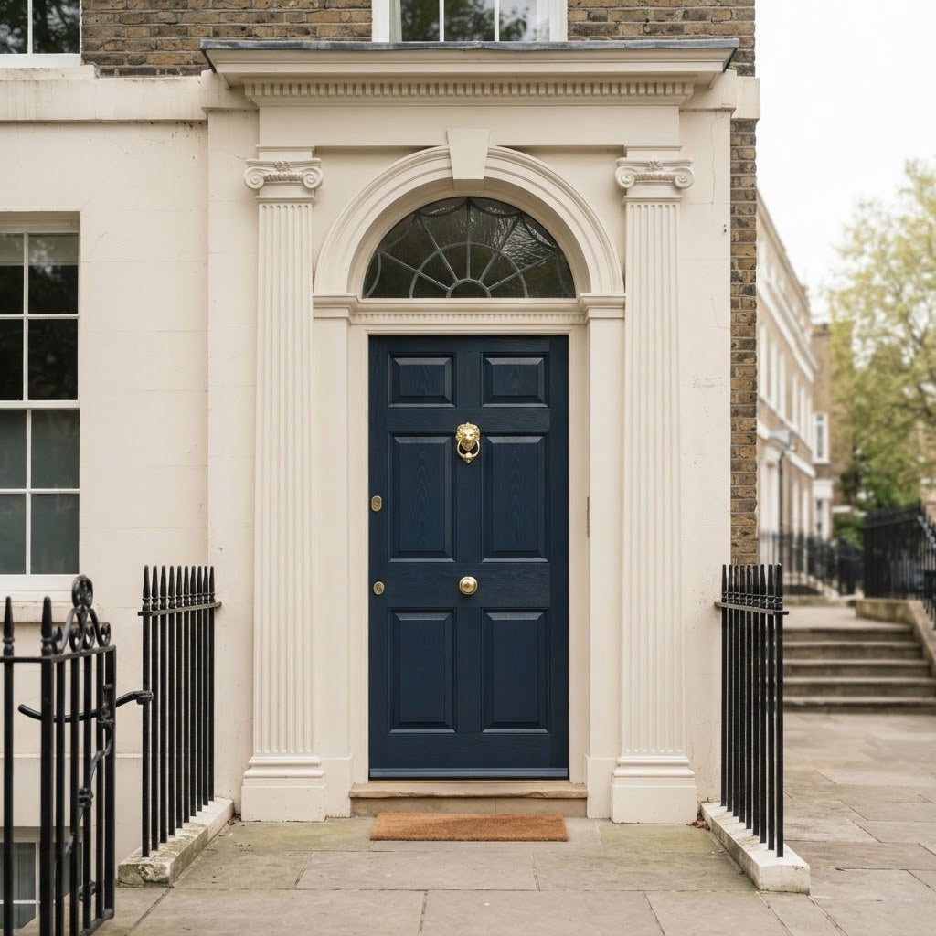 Traditional Palladio composite door