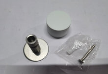 Load image into Gallery viewer, Short White Door Stop with Screws by The Dove Factor™ (1 PC)
