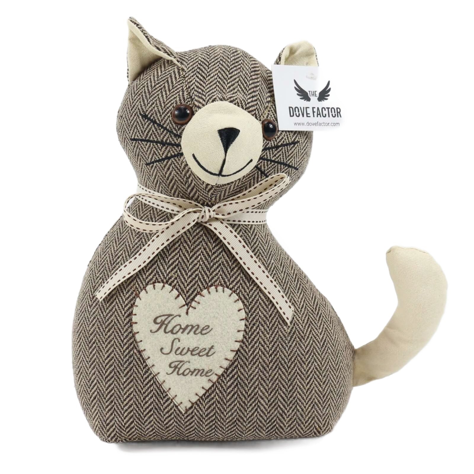 Tilly The Cat Soft Weighted Fabric Door Stop