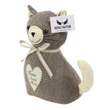 Load image into Gallery viewer, Tilly The Cat Soft Weighted Fabric Door Stopper
