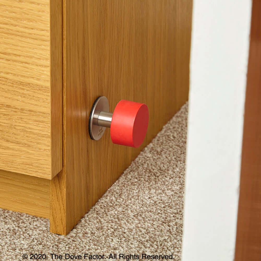 door stopper on side cabinet