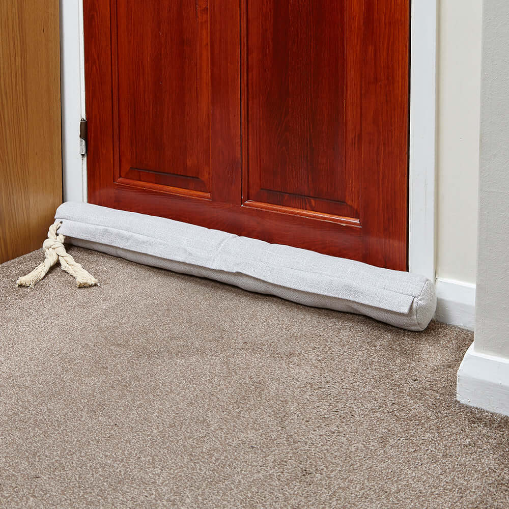 cream door draught excluder