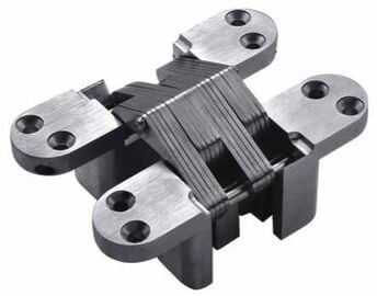 180° Heavy Duty Invisible Hinge With Stainless Steel Arms - For Doorways